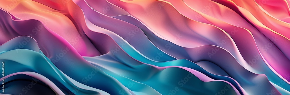 Abstract Colorful Wavy Background. Abstract Colorful Wavy Background.