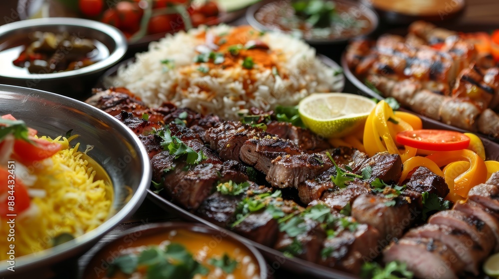 A Table Full of Delicious Middle Eastern Cuisine A Table Full of Delicious Middle Eastern Cuisine
