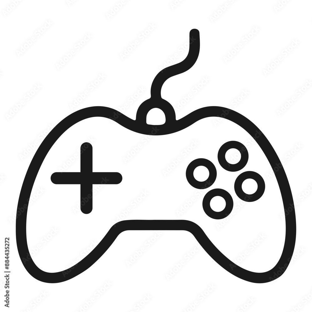 controller isolated on white controller isolated on white