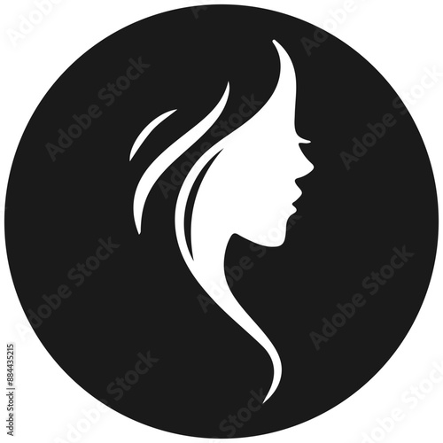 silhouette of a woman