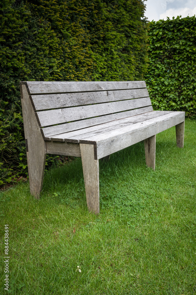 Wooden Garden Seat-England-UK Wooden Garden Seat-England-UK