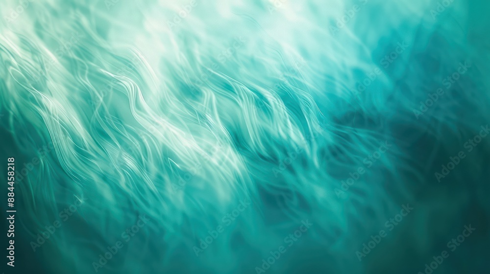 Soft-focus abstract teal background with gentle textures and gradients Soft-focus abstract teal background with gentle textures and gradients
