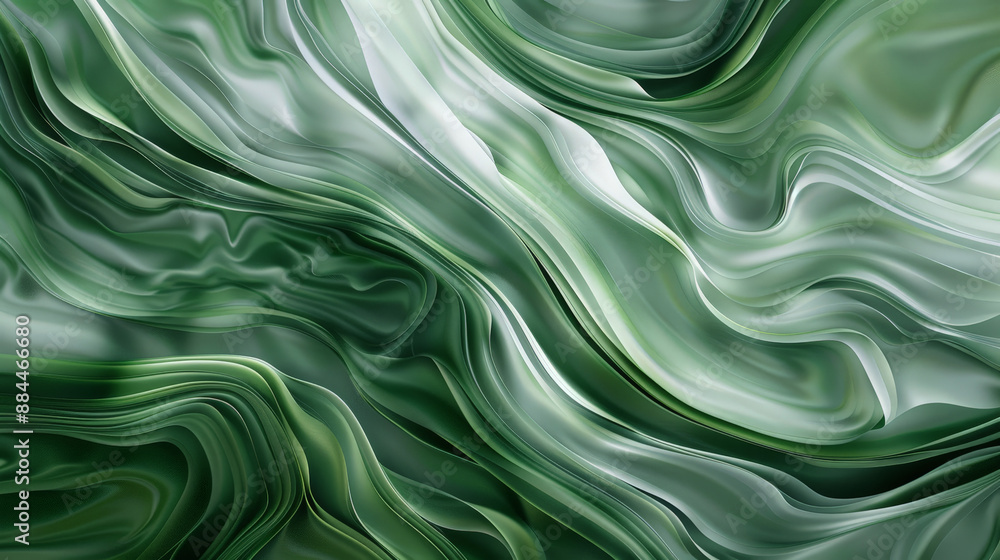 abstract green wave background, green waves abstract green wave background, green waves