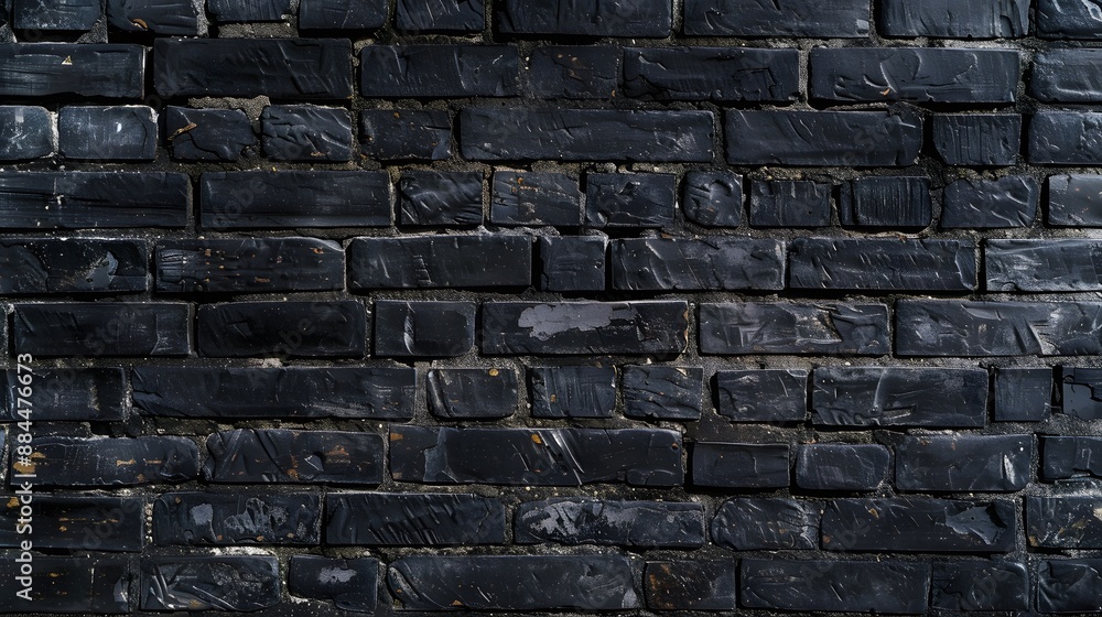 Old black brick wall texture background, black stone block wall texture, rough and grunge surface as used for background, wallpaper and graphic web design. Old black brick wall texture background, black stone block wall texture, rough and grunge surface as used for background, wallpaper and graphic web design.