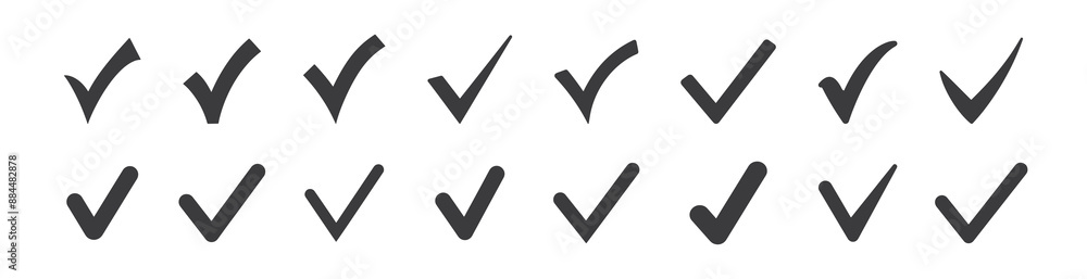 check mark icon set check mark icon set