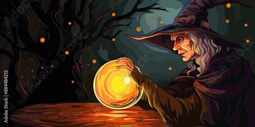 Halloween Cartoon Old Scary...