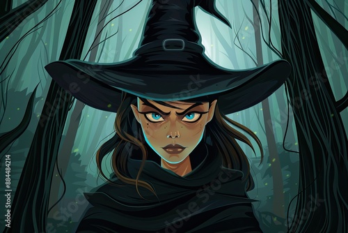 Halloween Cartoon Old Scary...