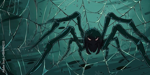 Spooky Halloween Cartoon Sp...