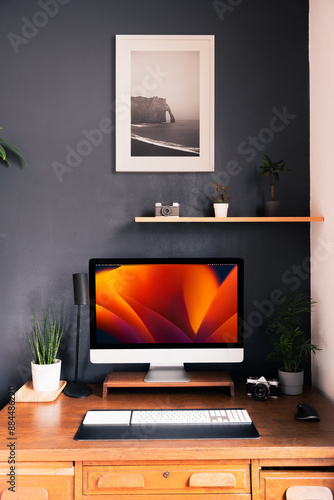 tableau sur un bureau