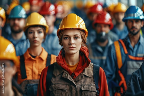 A Diverse Workforce United in Their Hard Hats