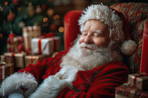 Santa's Christmas Eve Slumber