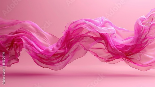  Pink fabric wave on pink background with light pink backgrounds
