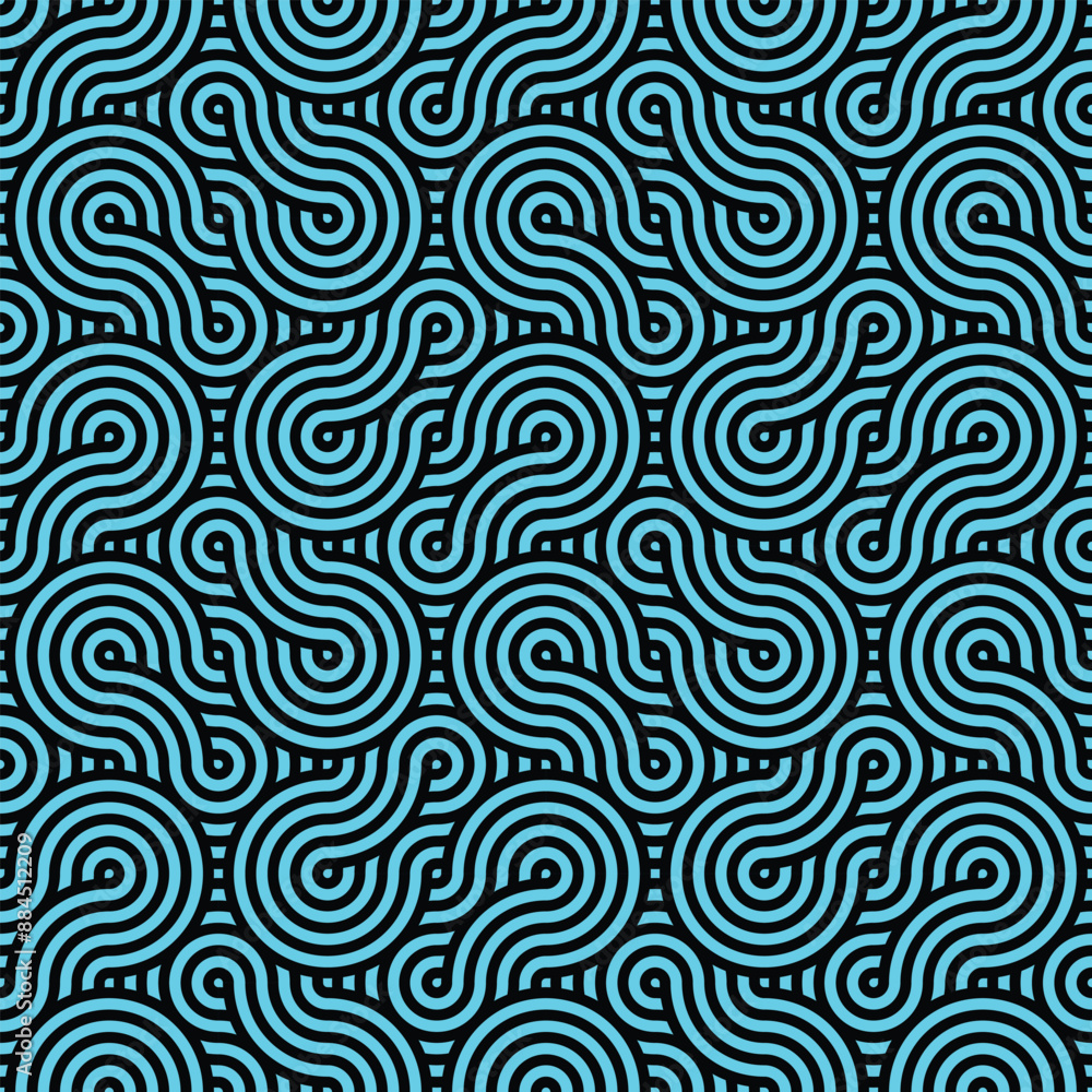 Geometric Spiral Pattern For Cover Design Geometric Spiral Pattern For Cover Design