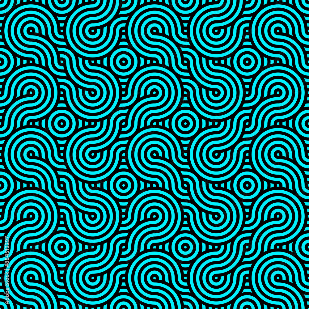 Geometric Spiral Pattern For Cover Design Geometric Spiral Pattern For Cover Design