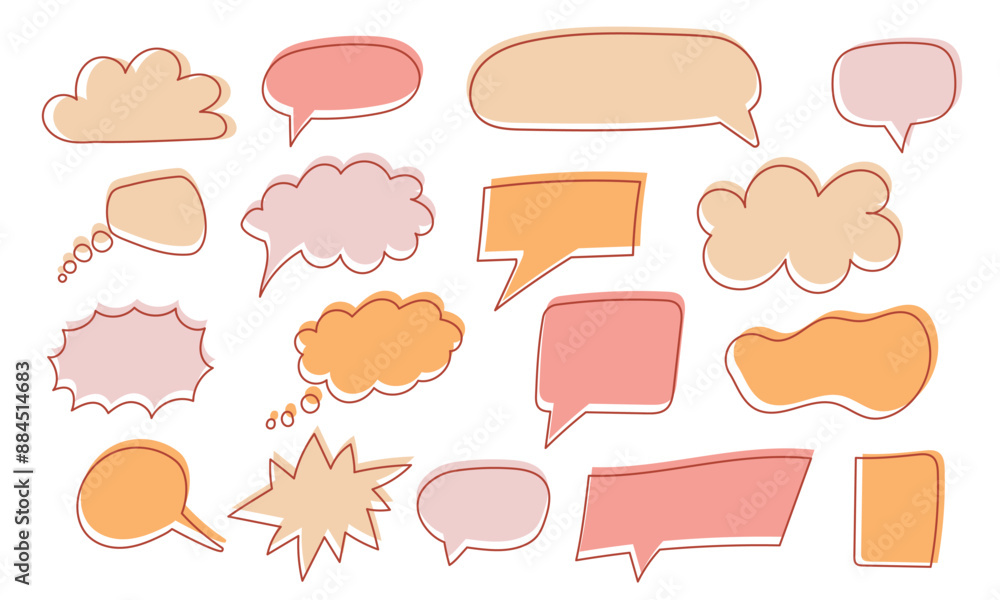 Quotes frames textbox. Hand drawn Quote remark, mention quotations frame and callout text template. Isolated vector symbols set Quotes frames textbox. Hand drawn Quote remark, mention quotations frame and callout text template. Isolated vector symbols set