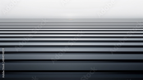 An Array of Fine Horizontal Lines that Gradually Shift from Light to Dark