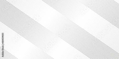 Vector white gradient carve wave line pattern monochrome striped texture, minimal background. Abstract background wave line elegant white striped diagonal line technology concept web texture. 