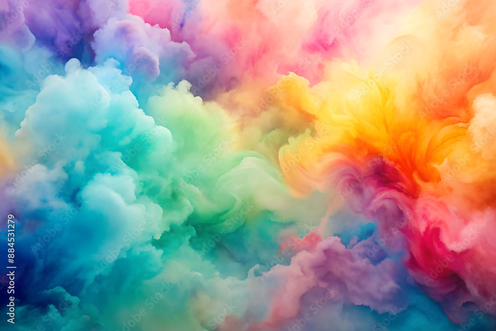 Light and airy abstract background with watercolor effect and soft blends. Light and airy abstract background with watercolor effect and soft blends.