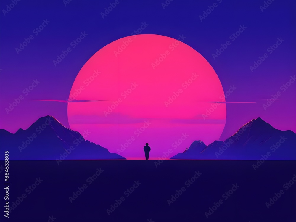 Obraz premium minimalistic background