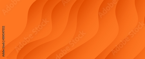 orange abstract background with dynamic wavy lines texture. suitable for wallpaper, poster, banner,
