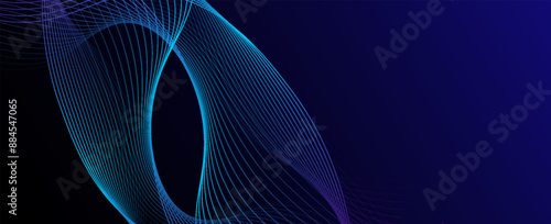 Abstract background design with diagonal blue and pink or purple line pattern. Vector horizontal format for digital luxury business banner, contemporary cover, luxury premium.