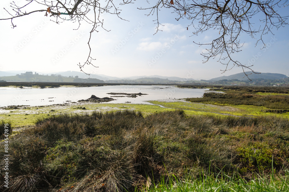 Panoramic view of the Joyel Marsh in Escalante Panoramic view of the Joyel Marsh in Escalante
