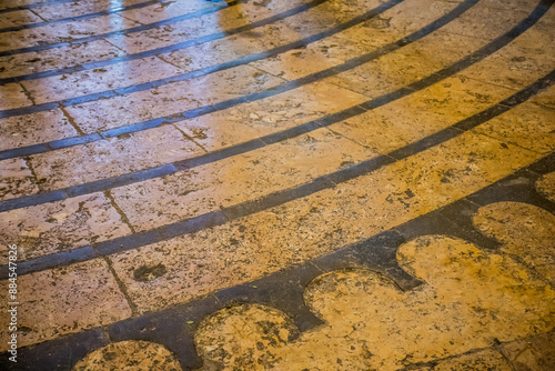 Le labyrinthe de la cathédrale de Chartres