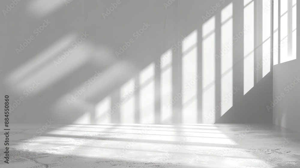 Sunlight Shadow Overlay on White Wall Background with Multiply Mode Sunlight Shadow Overlay on White Wall Background with Multiply Mode