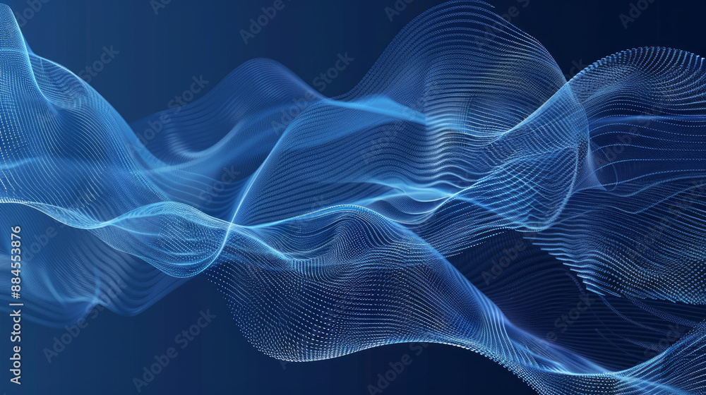 Blue abstract wave design for certificates, diplomas, and important ...