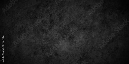 Wallpaper Mural Abstract black stone wall texture grunge rock surface. dark gray background backdrop. wide panoramic banner. old wall stone for dark black distressed grunge background wallpaper rough concrete wall. Torontodigital.ca