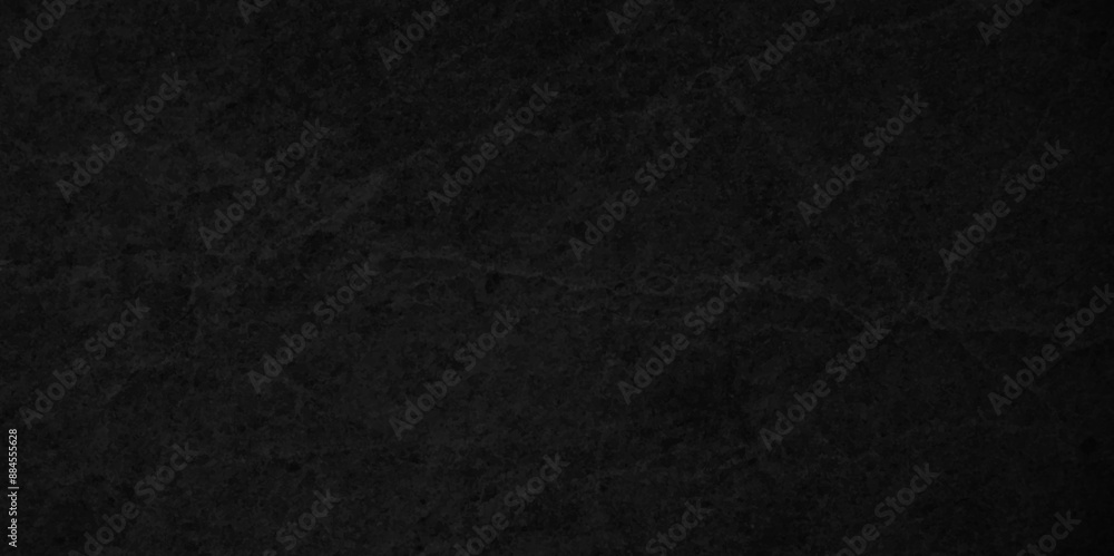 Fototapeta premium Abstract black wall grunge distressed interior rough cement distressed sandstone exterior blank marble blackboard chalkboard. rock backdrop black wall vintage structure surface texture.