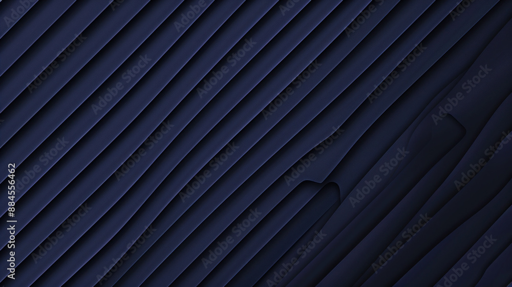 Obraz premium Elegant navy background with diagonal lines. Use it for banners, invitations, vouchers, and gift certificates.