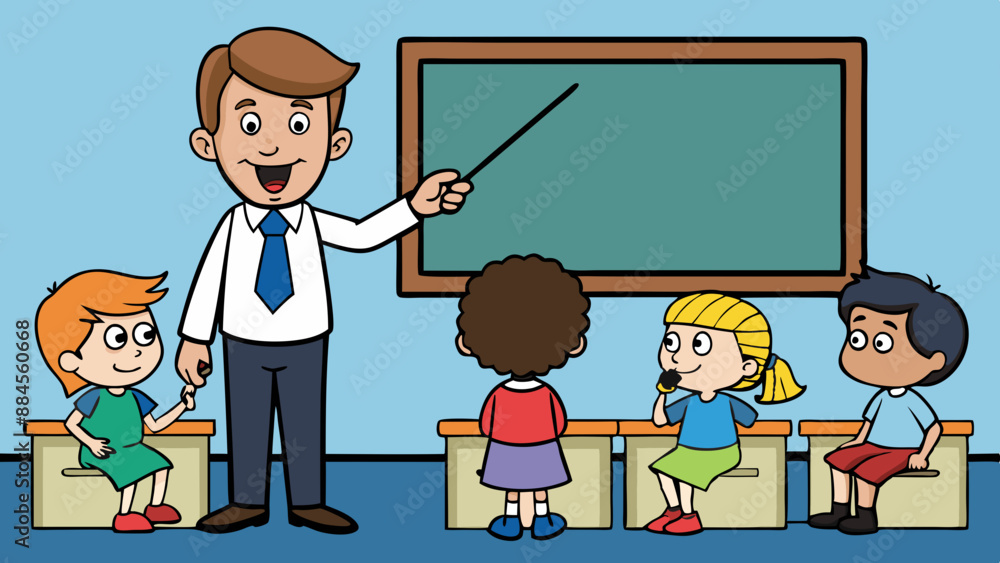the teacher teach us the teacher teach us