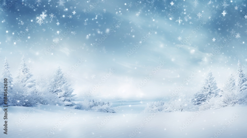The background of a snow-covered forest. Holiday. Christmas. The background of a snow-covered forest. Holiday. Christmas.