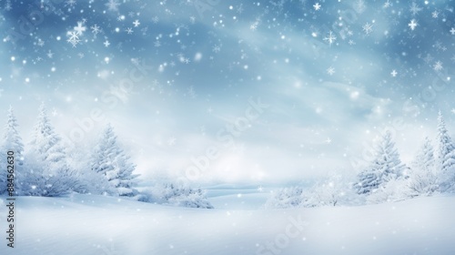 Wallpaper Mural The background of a snow-covered forest. Holiday. Christmas. Torontodigital.ca