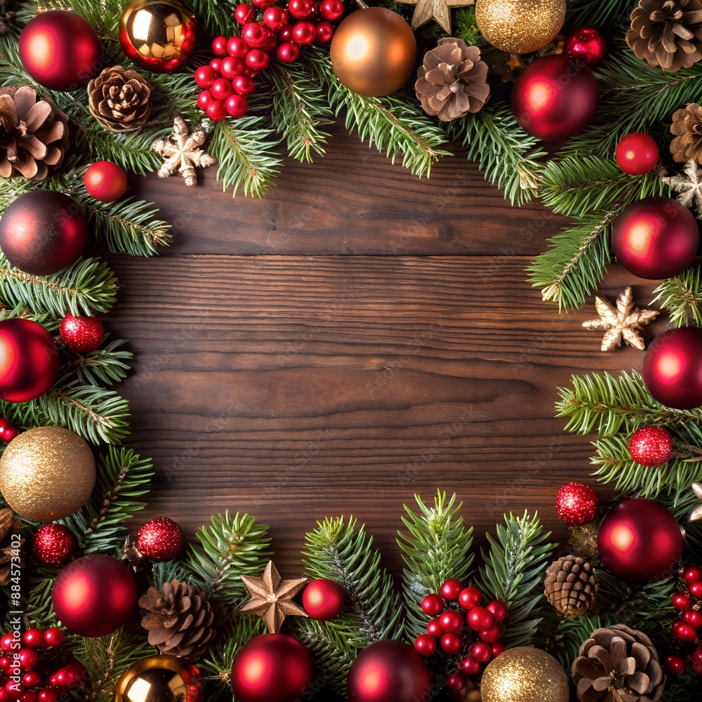 Christmas Background with Space for Text Christmas Background with Space for Text
