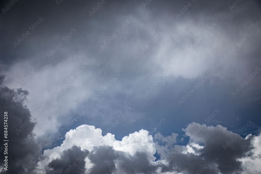 Fototapeta premium background with storm clouds in the sky