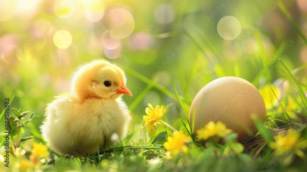Cute Easter chick Cute Easter chick