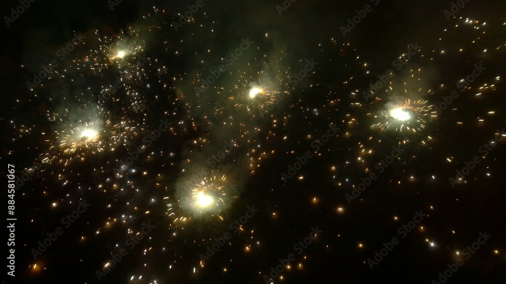 fireworks in the night fireworks in the night