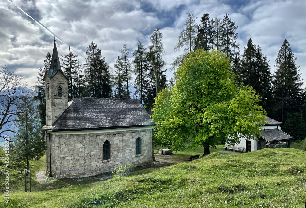 Kapelle am Nußlberg bei Kiefersfelden, Inntal, Bayern, Alpen, Deutschland Kapelle am Nußlberg bei Kiefersfelden, Inntal, Bayern, Alpen, Deutschland