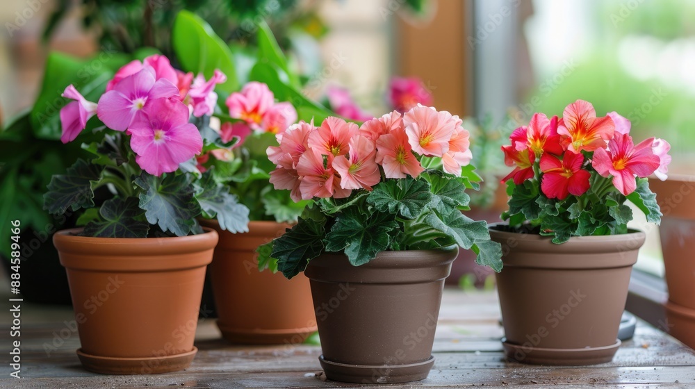 Small potted flowers for room decor Small potted flowers for room decor