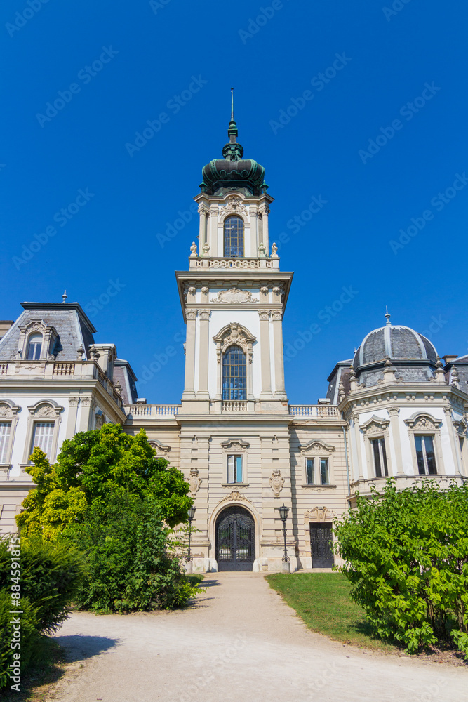 Fototapeta premium A castle in the Hungary, Balaton