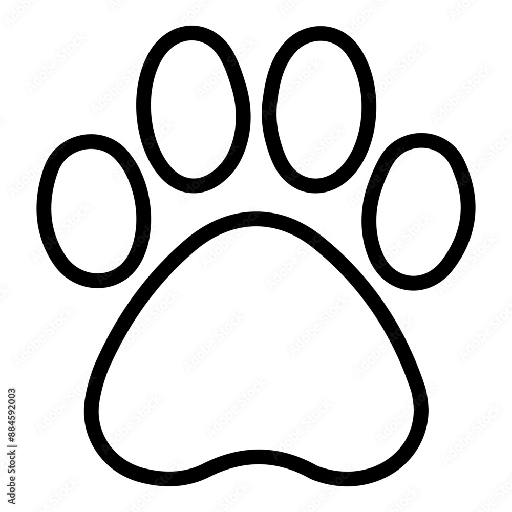 Paw prints Paw prints