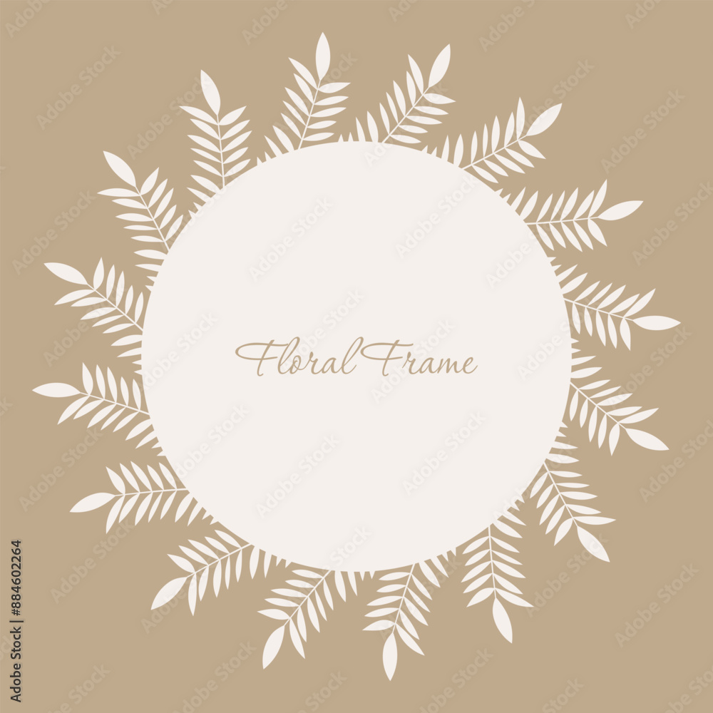 A gorgeous leaves wreath that will look lovely on wedding invites, cards, and logos. A gorgeous leaves wreath that will look lovely on wedding invites, cards, and logos.
