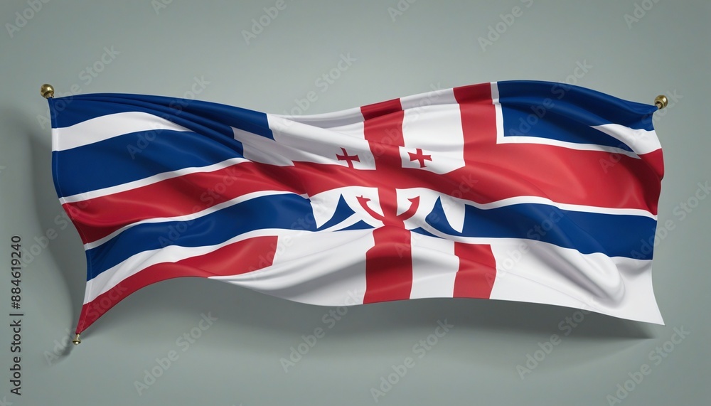 Celebrating Slovak Patriotism: Creative Illustration for a Joyful National Festivity