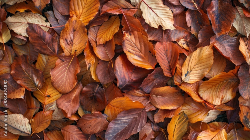 Autumn fall leaves design element wallpaper background Autumn fall leaves design element wallpaper background