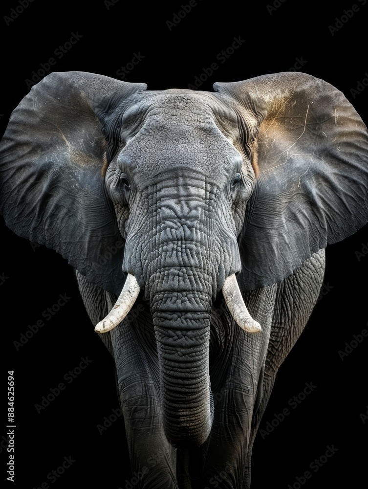 Fototapeta premium close up of elephant