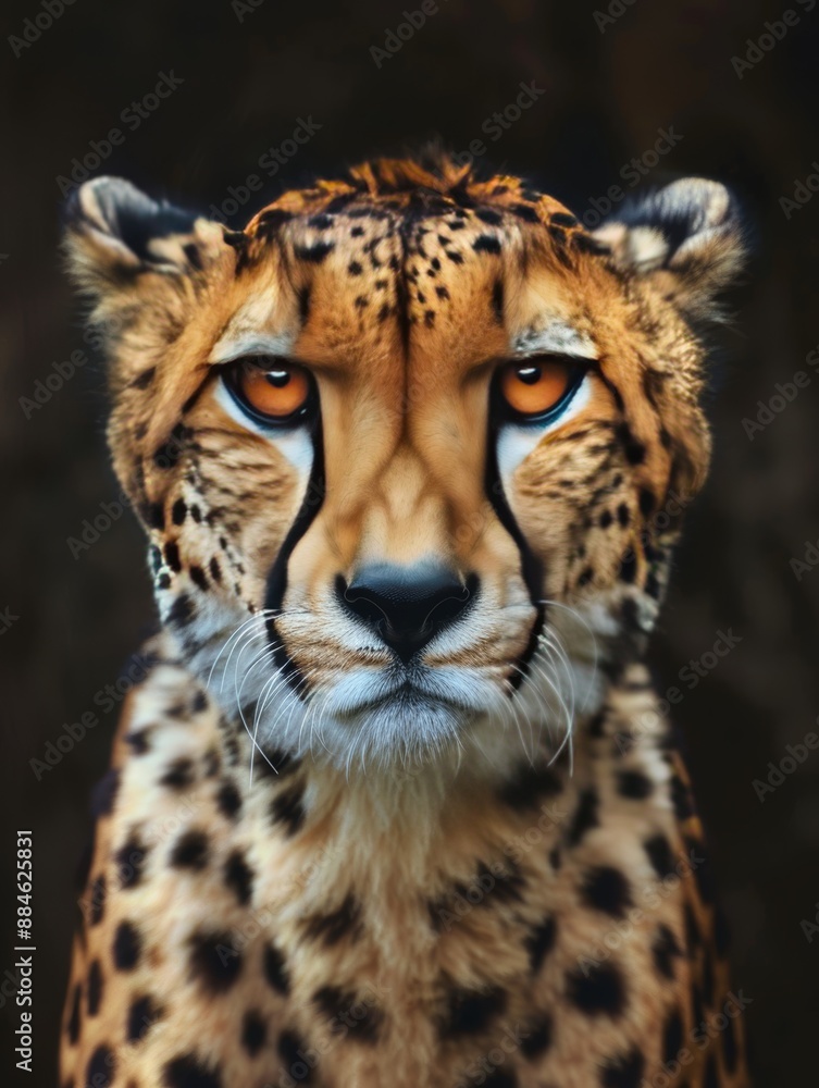 Cheetah portrait Cheetah portrait