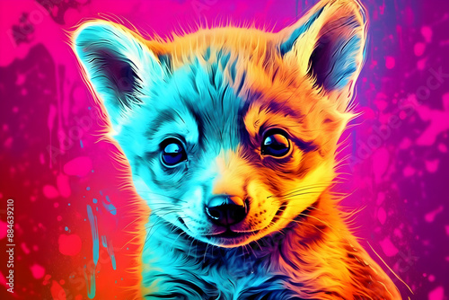 Neon Pup photo