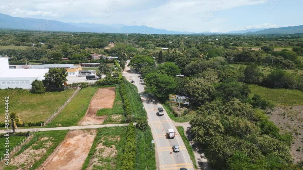 Toma Aérea de la Naturaleza de Colombia Toma Aérea de la Naturaleza de Colombia